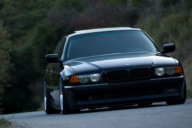  740il 745il bmw slammed 2 Comments 